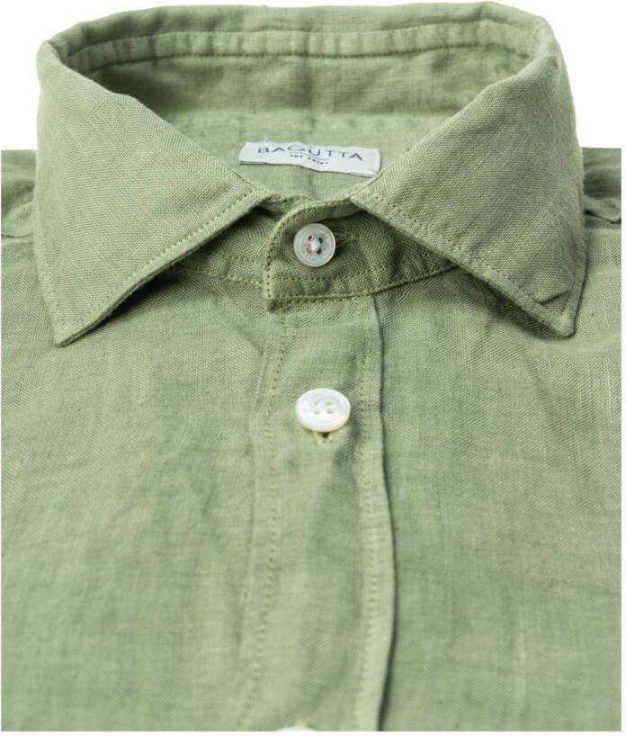Bagutta Shirt Groen Heren