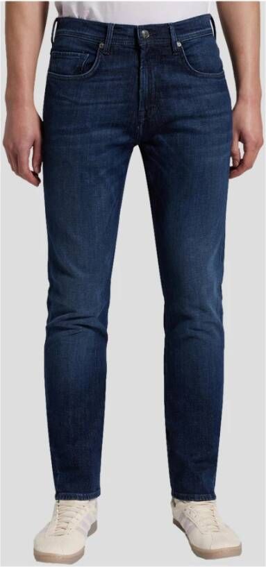 BALDESSARINI Klassieke Jeans met 5 Zakken Blue Heren