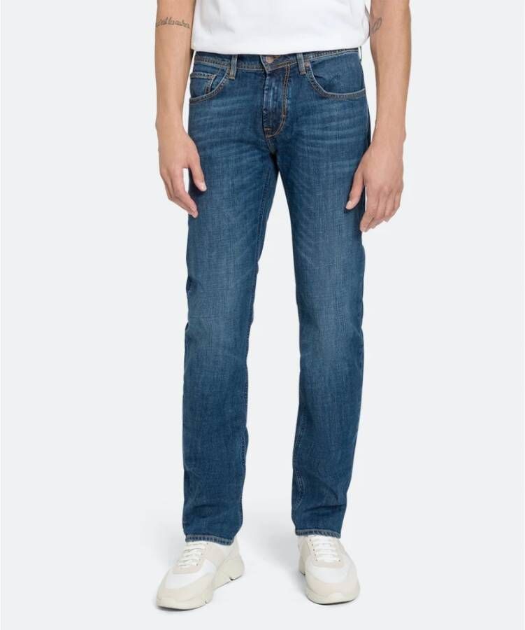 BALDESSARINI Slim-fit Jeans Blauw Heren