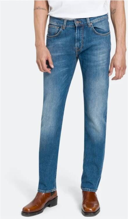 BALDESSARINI Slim-fit Jeans Blauw Heren
