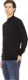 Baldinini Trendy Gebreide Top met Metalen Monogram Black Heren - Thumbnail 2