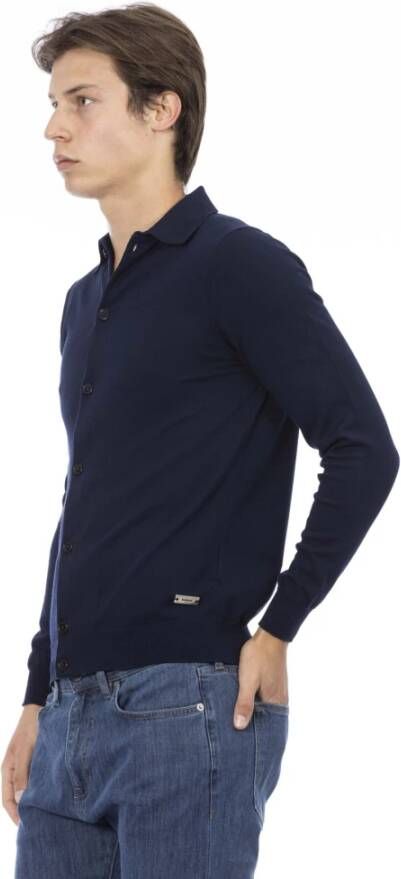Baldinini Blauw Katoenen Overhemd Exclusief en Stijlvol Blauw Heren