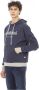Baldinini Blauwe katoenen fleece hoodie met logo Blue Heren - Thumbnail 2