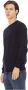 Baldinini Handtekening Monogram Crewneck Sweater Blue Heren - Thumbnail 2