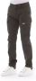 Baldinini Cargo Broek met Rits en Knoopsluiting Groen Heren - Thumbnail 2