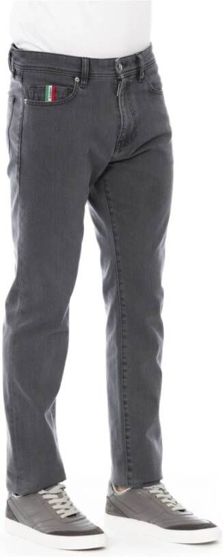 Baldinini Grijze Slim-Fit Broek Grijs Heren