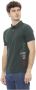 Baldinini Trendy Groen Polo Shirt met Borduursel Green Heren - Thumbnail 2