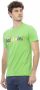 Baldinini Groen Katoenen Polo Shirt met Stijlvolle Voorkant Print Groen Heren - Thumbnail 2