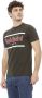 Baldinini Groen Katoenen T-Shirt met Opvallende Print Green Heren - Thumbnail 2