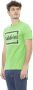 Baldinini Groen Katoenen T-Shirt met Stijlvolle Print Green Heren - Thumbnail 2