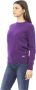 Baldinini Comfortabele en stijlvolle trui met ronde hals Purple Dames - Thumbnail 2