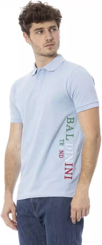 Baldinini Stijlvol Geborduurd Polo Shirt voor Heren Meerkleurig Heren