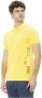 Baldinini Trendy Polo Shirt met Voor Borduurwerk Yellow Heren - Thumbnail 2