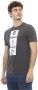 Baldinini Stijlvol Gr? Bomuld T-Shirt voor Heren Grijs Heren - Thumbnail 2