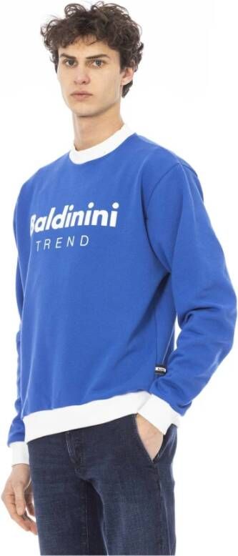 Baldinini Moderne Logo Sweatshirt Blauw Heren