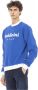 Baldinini Blauwe Katoenen Fleece Hoodie Urban Stijl Blue Heren - Thumbnail 2