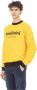 Baldinini Hoodie Trend Bright Yellow Cotton Yellow Heren - Thumbnail 2