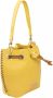 Baldinini Gele Polyurethaan Crossbody Tas met Trekkoordsluiting Yellow Dames - Thumbnail 2