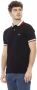 Baldinini Trend Poloshirt met driekleurige kraag Black Heren - Thumbnail 2