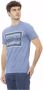 Baldinini Moderne luxe blauw katoenen heren T-shirt Blue Heren - Thumbnail 2