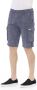 Baldinini Cargo Shorts met Rits- en Knoopsluiting Blue Heren - Thumbnail 2