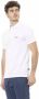 Baldinini Wit Katoenen Poloshirt Trendy Borduurwerk White Heren - Thumbnail 3