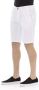 Baldinini Elegante witte bermuda shorts voor mannen White Heren - Thumbnail 2