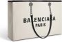 Balenciaga Cotton Canvas Tote Bag Beige Dames - Thumbnail 2
