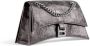 Balenciaga Crush Kleine Metallic Grijze Kettingtas Gray Dames - Thumbnail 2