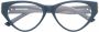 Balenciaga Optische Acetato Bril voor Dames Blue Unisex - Thumbnail 2