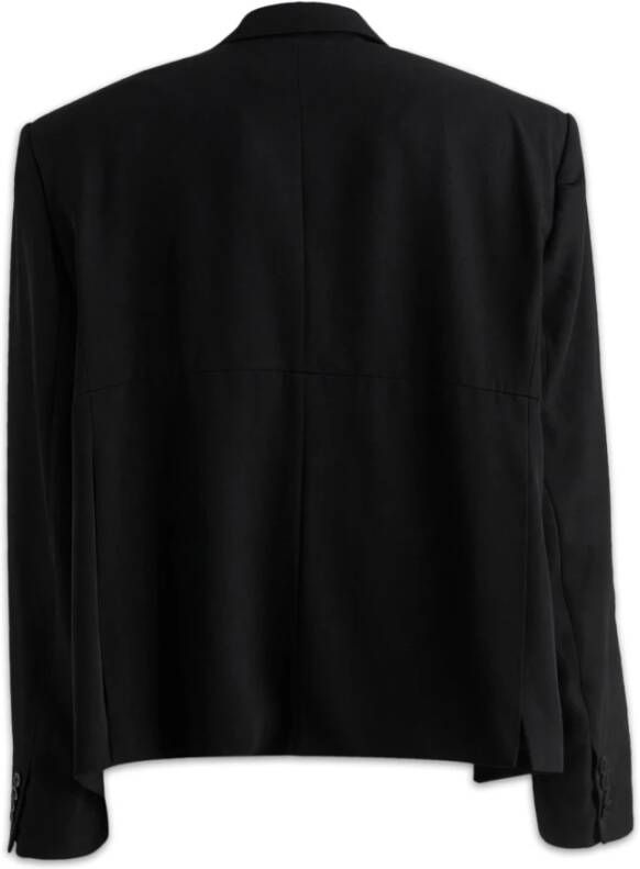 Balenciaga Verhoog je stijl met deze Blazer Vest Jas voor mannen Zwart Heren