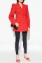 Balenciaga Tweed Blazer Jas met Peak Revers Red Dames - Thumbnail 2