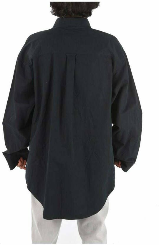 Balenciaga Upgrade Heren Overhemd Klassieke Stijl Zwart Heren