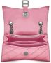 Balenciaga Crush Small Chain Quilted Bag Roze Dames - Thumbnail 2
