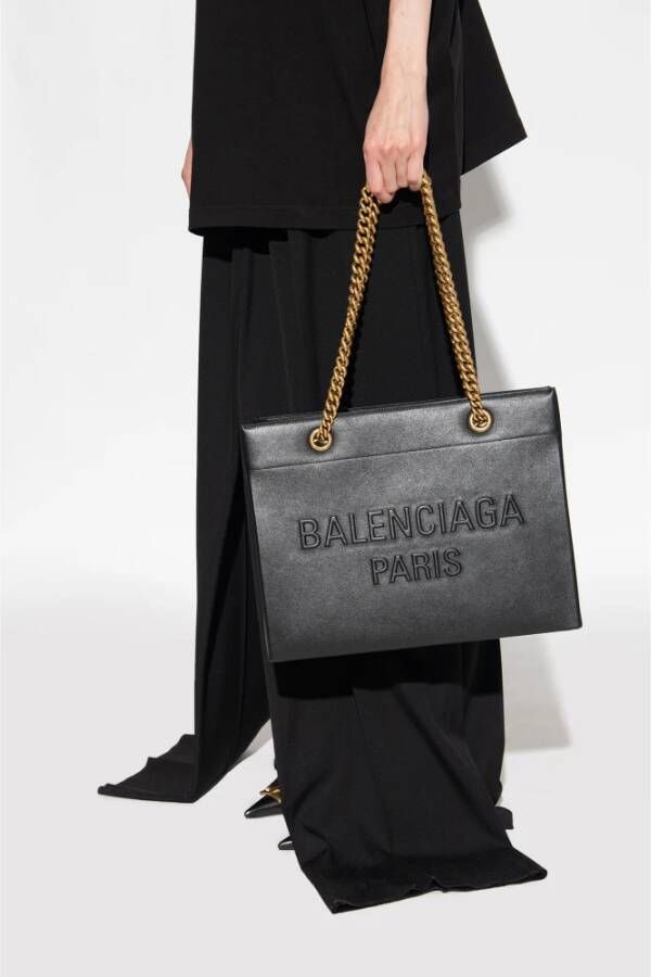 Balenciaga 'Duty Free Medium' shopper tas Zwart Dames