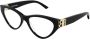 Balenciaga Vlinderframe Zonnebril voor Vrouwen Zwart Dames - Thumbnail 3