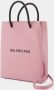 Balenciaga Stijlvolle kalfsleren handtas voor vrouwen Pink Dames - Thumbnail 2