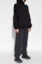 Balenciaga Zwarte Katoenen Hoodie met Logo Print Black Dames - Thumbnail 2