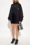 Balenciaga Stretch Rock Hoge taille elastische rok met contrastdetails Zwart Dames - Thumbnail 2