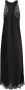 Balenciaga Elegante Satijnen Maxi Jurk Zwart Dames - Thumbnail 2
