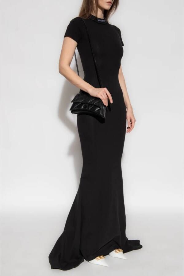 Balenciaga Maxi-jurk Zwart Dames