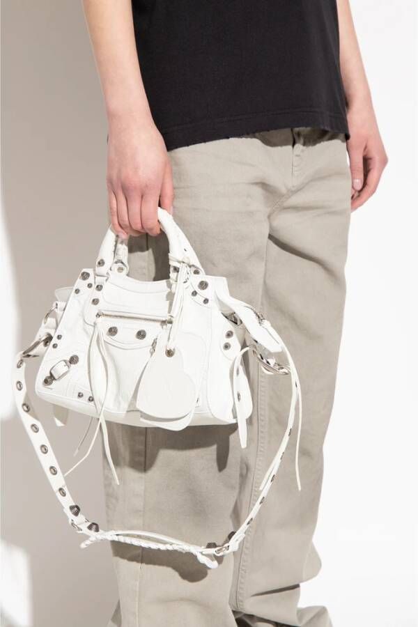 Balenciaga Neo Cagole XS schoudertas Wit Dames