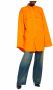 Balenciaga Oversized Katoenen Overhemd Upgrade Oranje Dames - Thumbnail 2