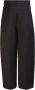 Balenciaga Zwarte hoog getailleerde oversized broek Zwart Heren - Thumbnail 2