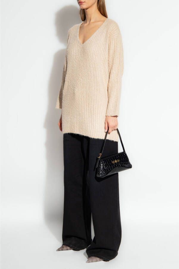 Balenciaga Silk sweater Beige Dames