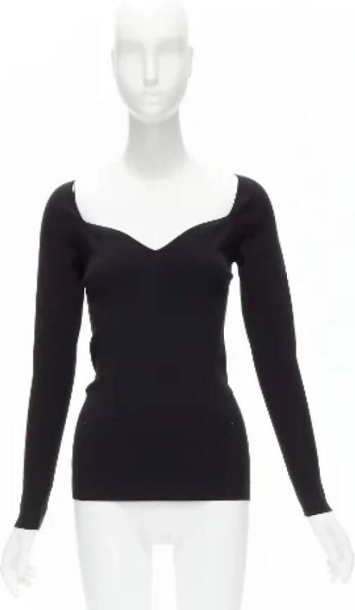 Balenciaga Vintage Pre-owned Fabric tops Black Dames