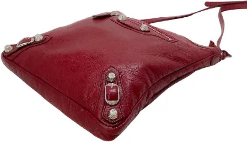 Balenciaga Vintage Pre-owned Leather balenciaga-bags Rood Dames