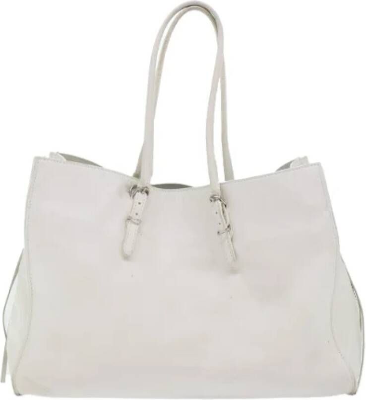 Balenciaga Vintage Pre-owned Leather balenciaga-bags White Dames