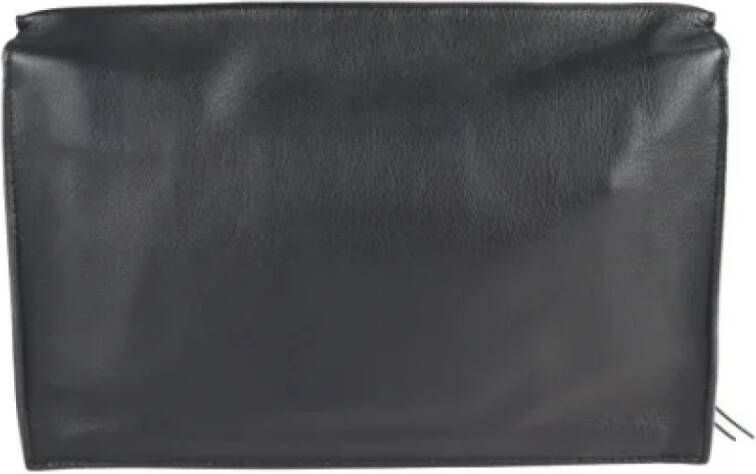 Balenciaga Vintage Pre-owned Leather clutches Zwart Dames