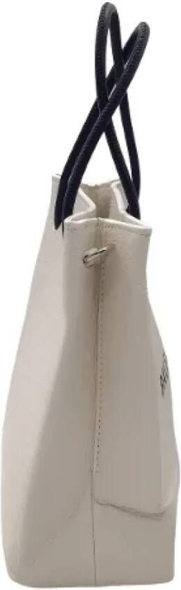 Balenciaga Vintage Pre-owned Leather handbags Beige Dames
